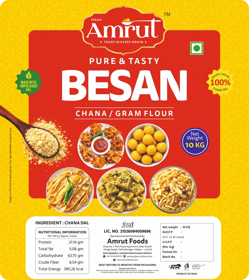 MAHA AMRUT Besan · Bulk bag 10 kg